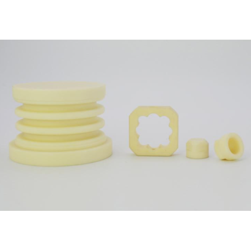 Części obrobione ceramiką z azotku glinu o wysokiej czystości